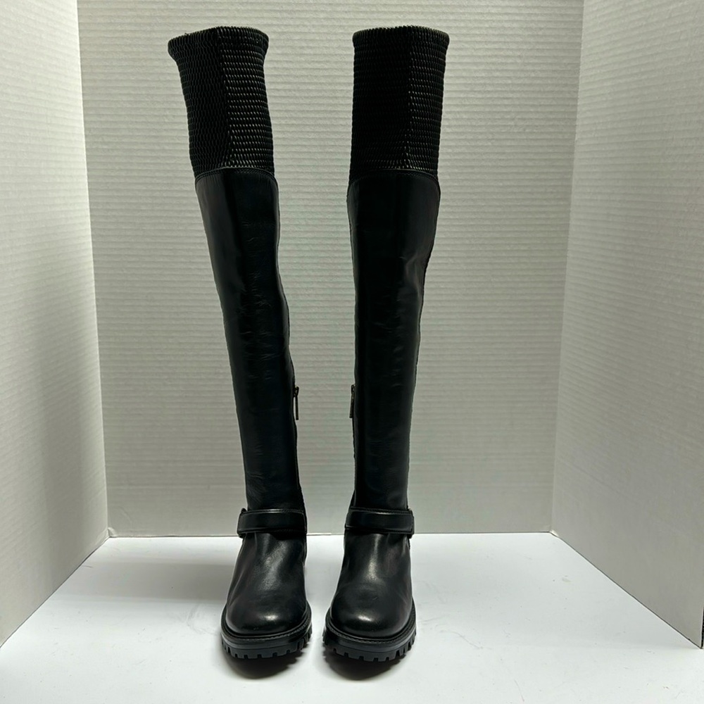 “Fall” into these Kendall & Kylie Black Over the Knee Boots